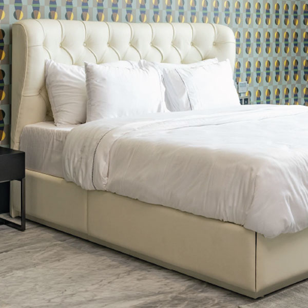 Colombo Bed with Side Table’s Pinakin Studio