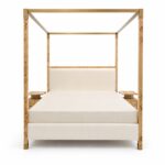 Four Poster Bed with Side Table's