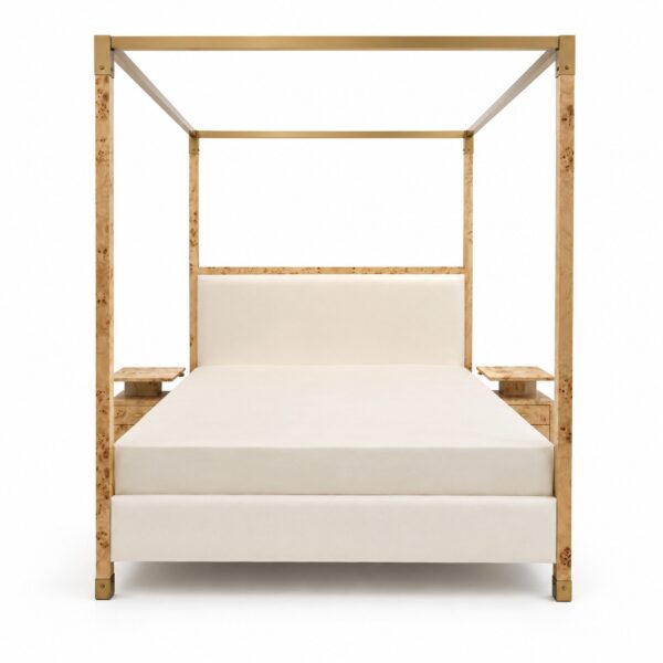 Four Poster Bed with Side Table’s