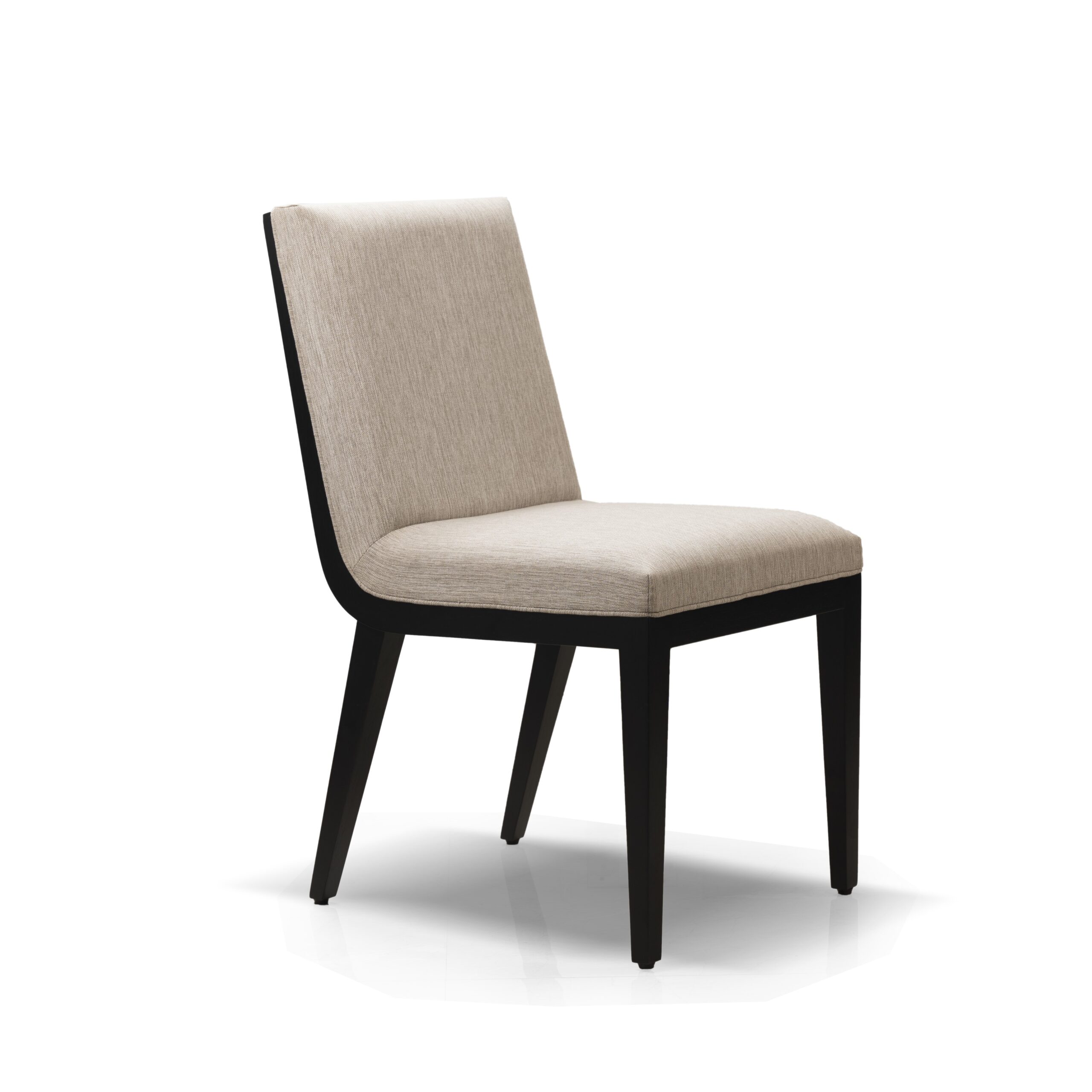 Svelti pure black dining chair