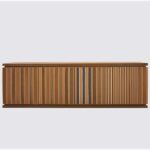 Woven Leather Sideboard