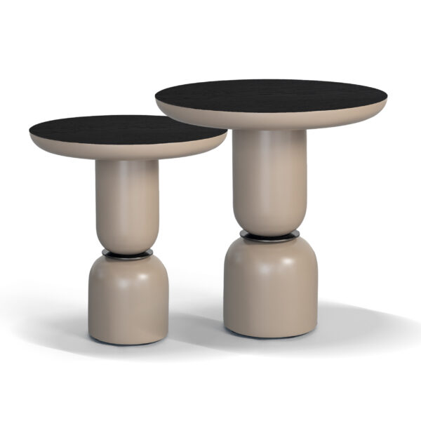 Tube Side Table ( Set of 2)