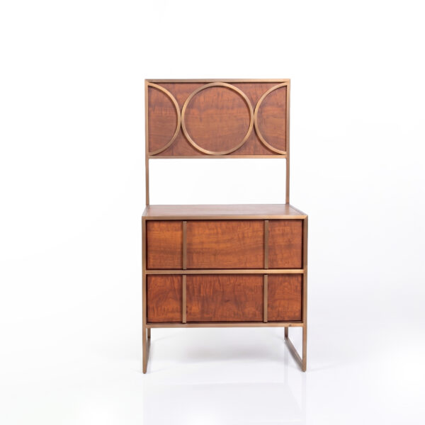 Frame Bed ( with bed sidetables)